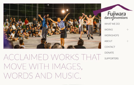 Fujiwara Dance Inventions homepage