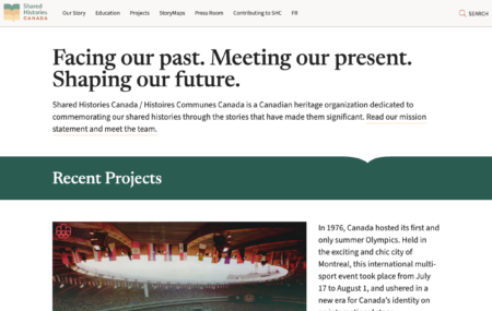 Shared Histories Canada